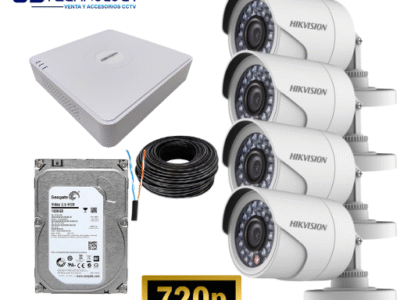 KIT CCTV INSTALADO C