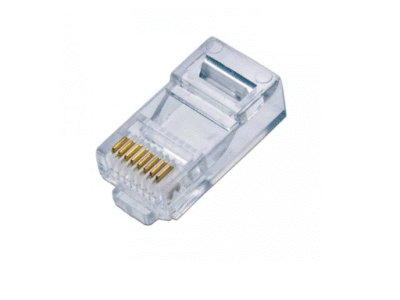 Conector Ficha RJ45 CAT6E PLASTICO 