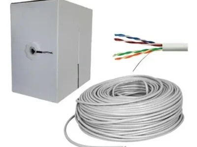 UTP INTERIOR 305 MTS CAT5 COLOR GRIS 100% COBRE