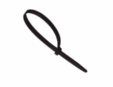 COLLARIN 200 X 4,0 MM NEGRO X  100 UN