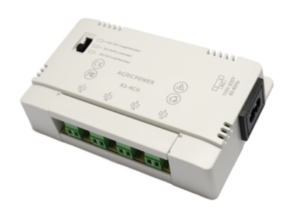 FUENTE 12V PLASTICA 4 CANALES / 60W /  5A